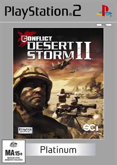 Gotham Games Conflict Desert Storm 2 Platinum Refurbished PS2 Playstation 2 Game